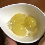 ツルヤ - シロップ漬けはゼリーになってます