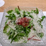 肉割烹 岡田前 - パルミジャーノたっぷりタリアータ