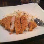 アムール - うわさの、、“とんかつカリーランチ”とんかつ１５０ｇ