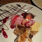 ベルガモ - デザート盛り合わせ　4人で一皿