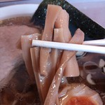 春木屋 - 中華そば￥650のメンマ（H26.3.14撮影）