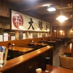 柏大勝軒 総本店 - 広いです。