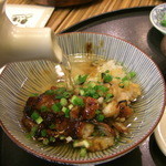 ひつまぶし 稲生 - 最後に出汁をかけてさらさらと頂きます