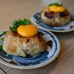 ネオ和食居酒屋 君に会いたくなるから - 焼きおにぎり 黄身味噌