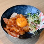 ネオ和食居酒屋 君に会いたくなるから - 真鯛のユッケ