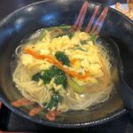 中華料理 佰吉 - ほうれん草玉子ラーメン