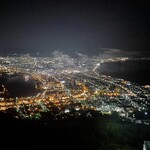 ラッキーピエロ - 函館の夜景
