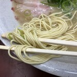 Hakata nagahama ramen miyoshi - ほぼ長浜仕様の麺