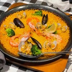 スペインバル　Nomi Deli  - 魚介パエリア