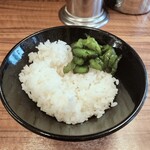 横浜家系らーめん 二代目武道家 - ライス １００円食べ放題