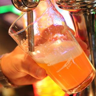 ハッピーアワーでドリンク半額♪＝アメリカンクラフトビール＝