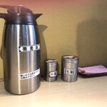 そばの神田東一屋 - コンディメンツ。