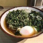 そばの神田東一屋 - アサソバビンボー！　
      朝そば＋春菊天！
