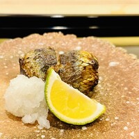 澤田 - イワシの松茸はさみ焼き
