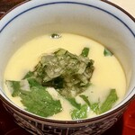 とり 難波 - 冷やし茶碗蒸し