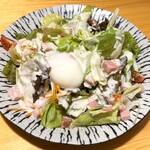 Tori No Maruyoshi - 温玉のシーザーサラダ