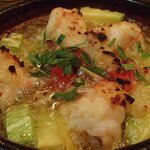 TATEYAMA イタリア食堂 - 地野菜とえびのガーリック焼き