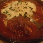 TATEYAMA イタリア食堂 - 里見伏姫牛の煮込み月見風