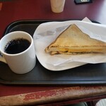 カフェ・ベローチェ 茅場町駅前店 - モーニングAセット（税込500円）