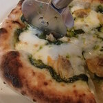 TATEYAMA イタリア食堂 - 木更津産あさりとジェノベーゼのピッツァ