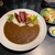 Turu no Omotenashi - 料理写真:本格牛タンスパイスカレー、ミニサラダ
