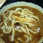 かまだ屋 - カレーうどんのうどん