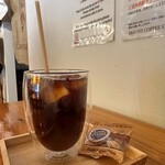 ブライト コーヒー スタンド - アイスコーヒー（ケニア豆）600円