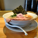 麺家 たけ田 - 松葉ガニと親ガニの蟹出汁背脂塩ラーメンと蟹味噌炙り丼