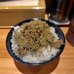 麺家 たけ田 - 蟹味噌炙り丼