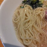 麺家 たけ田 - 麺の感じ