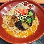 爽亭 JR登戸駅 - 冷しナス坦々そば