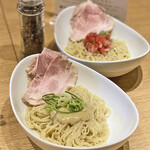 Japanese noodle 葉山 - 和え玉（期間限定「牡蠣バターバジル）