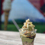 大泉 - ソフトクリームは、鳥海高原ソフトクリームだぬ！