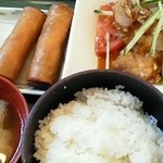 國學院大學生協 メモリアルレストラン - 鶏の変わり揚げ定食