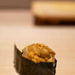 鮨仙八 - 2024.5 壱岐産ムラサキウニ軍艦