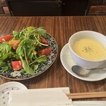 元町RUKE - サラダとスープ