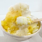 Ululani’s Hawaiian Shave Ice - Keiki Favorites $6.25
             （NO KA OI-THE BEST）
            Ice Cream - Vanilla +$2.5
            Fresn mochi +$1.35