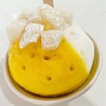 Ululani’s Hawaiian Shave Ice - Keiki Favorites $6.25
             （NO KA OI-THE BEST）
            Ice Cream - Vanilla +$2.5
            Fresn mochi +$1.35