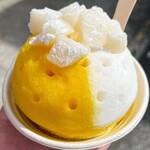 Ululani’s Hawaiian Shave Ice - Keiki Favorites $6.25
             （NO KA OI-THE BEST）
            Ice Cream - Vanilla +$2.5
            Fresn mochi +$1.35