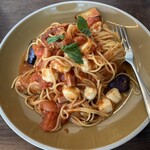 AROMAVITA&BAKE 館林アゼリアモール店 - 茄子とモッツァレラのパスタ（大盛り）