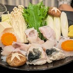 泳ぎとらふぐ活蟹料理 あじ平 - 