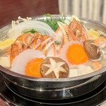 泳ぎとらふぐ活蟹料理 あじ平 - 