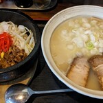チャーシューラーメン・福水 - 塩＆ミニ石焼チャーハン