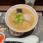 らあめん花月嵐 - さらっと飲めるスープ。
