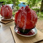 いちご日和 - いちごのかき氷
