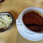 アジャンタ - サラダとラッサム