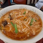 中華飯店 一番 - モヤシそばの絶品の醤油スープ♪