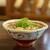 鎌倉 峰本 - 料理写真:九条ねぎと帆立と黒酢黒胡麻蕎麦