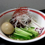 ＳＨＩＮ - 1月の限定、北京式炸醤麺\850円　+　味玉\100円