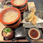 えびすや - 天ぷら釜揚げうどん